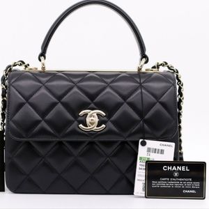 ***SOLD*** Chanel Black Trendy CC (small)